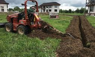 Копка траншей для водопровода в Славгороде: цена за метр от 929 руб.