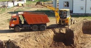 Котлован для дома Славгород, цена от 310 руб./м3.