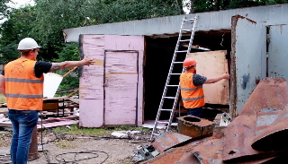 Демонтаж гаражей в Славгороде, цена от 1754 руб. – услуги под ключ от 2Землекопа-Слд