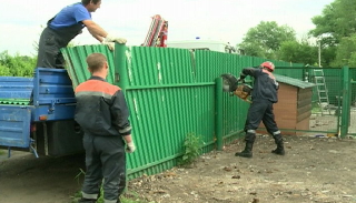 Демонтаж ограждений в Славгороде по цене от 980 руб. | 2Землекопа-Слд